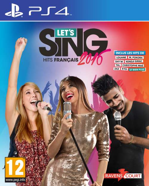 image cover lets sing 2016 hits français