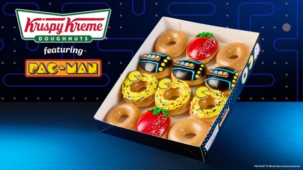 Krispy Kreme : édition limitée Pac-Man Krispy Kreme : édition limitée Pac-Man